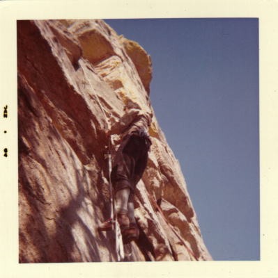 John Rupley aid climbing
