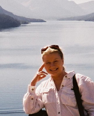 Ila at Waterton Lakes National Park, Alberta, 2001